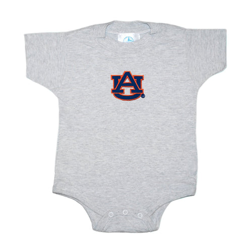 Auburn Tigers Bodysuit - 24 Months - Ash