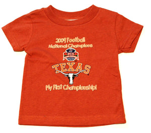 Baby Boys Texas Longhorns Tee Shirt Size 6 Months