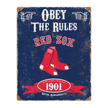 Party Animal MLB Embossed Metal Vintage Pub Signs