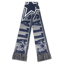 NFL Team PRINTED BIG LOGO SCARF- Pick Your Favorite Team!