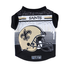 NFL New Orleans Saints Pet Performance T-Shirt, Medium