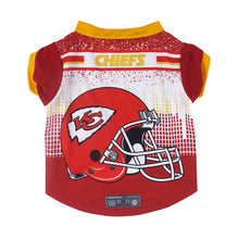 NFL Kansas City Chiefs Pet Performance T-Shirt, Small