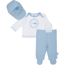 NFL Boys Lap Shoulder Top, Footed Pant & Cap Set (3 Piece)