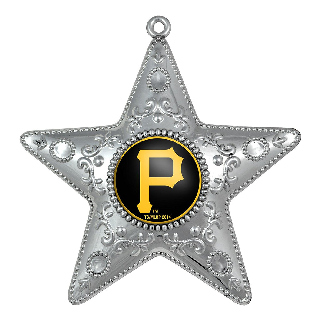 MLB Silver Star Ornament