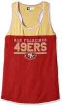 NFL Women's Two Min Offense Sleeveless Racer Scoop Tank Top