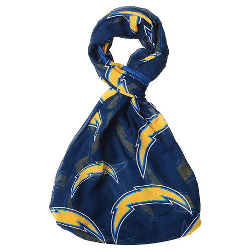 NFL San Diego Chargers Team Logo Infinity Scarf, Blue