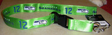 Seattle Seahawks Breakaway Lanyard with Key Ring - 12th Man Green