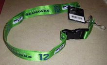 Seattle Seahawks Breakaway Lanyard with Key Ring - 12th Man Green