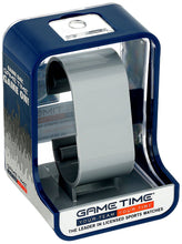 Game Time Men's 'Starter'  Metal and Nylon Quartz Analog  Watch, Color:Black (Model: NHL-STA-CHI)