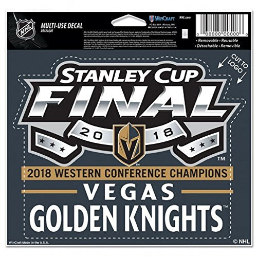 Golden Knights VEGAS CONFERENCE CHAMPIONS DECAL