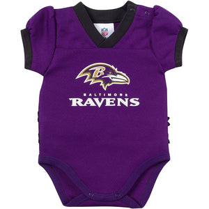 Gerber Baltimore Ravens Baby Girl Dazzle Body Suit