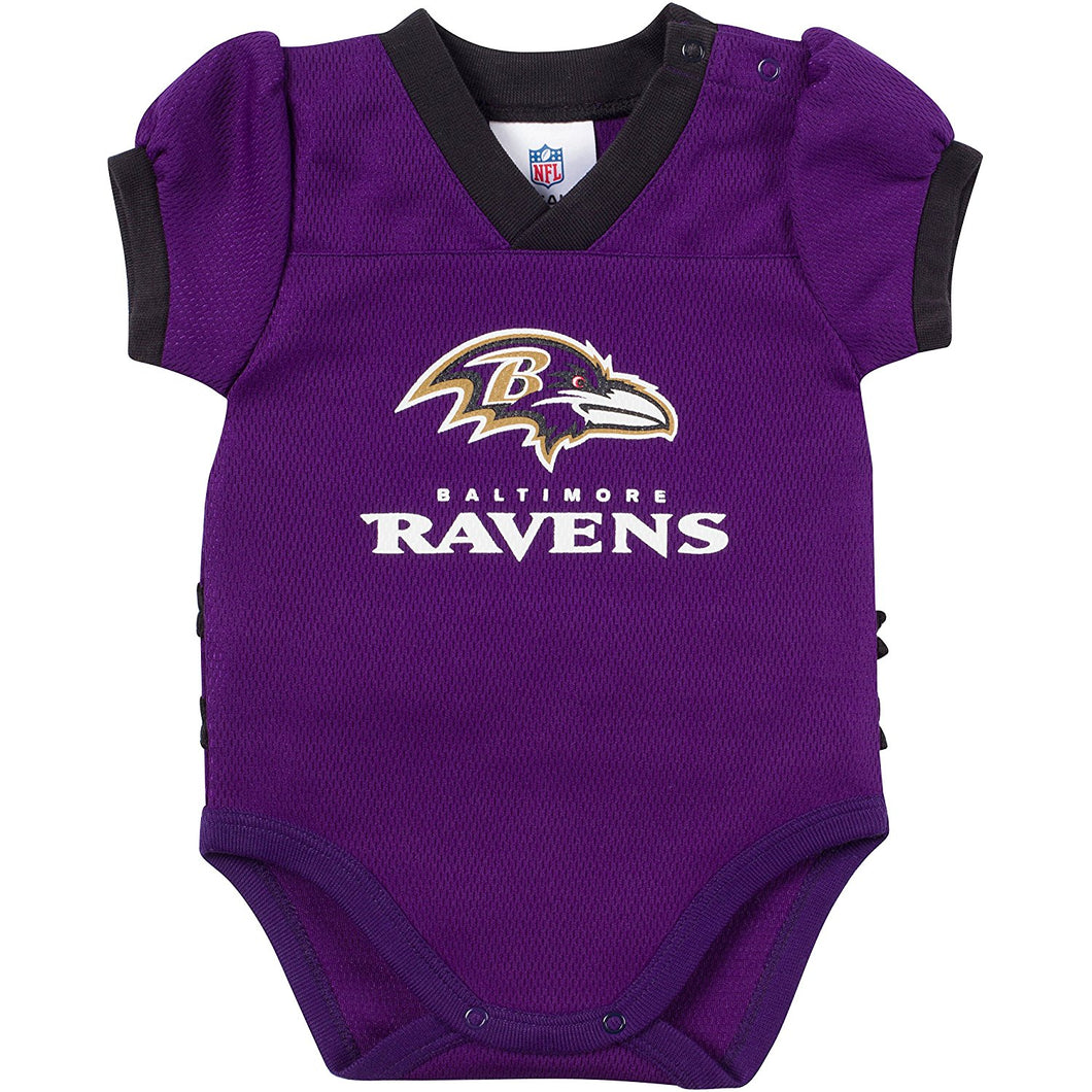 Gerber Baltimore Ravens Baby Girl Dazzle Body Suit