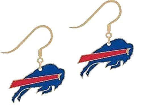 NFL Team Dangle Earrings ( Color:Buffalo Bills Buffalo Bills) by Pro Specialties Group